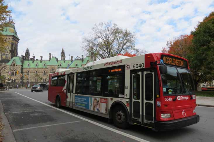 OC Transpo Orion VII hybrid 5040